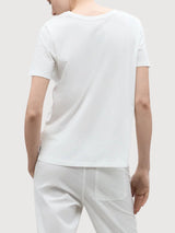 Sara T-shirt Art White | Re-bello