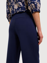 Pantalone Blu Notte in TENCEL™ Lyocell | Lanius