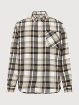 Shirt Checked Brown Man | Knowledge Cotton Apparel