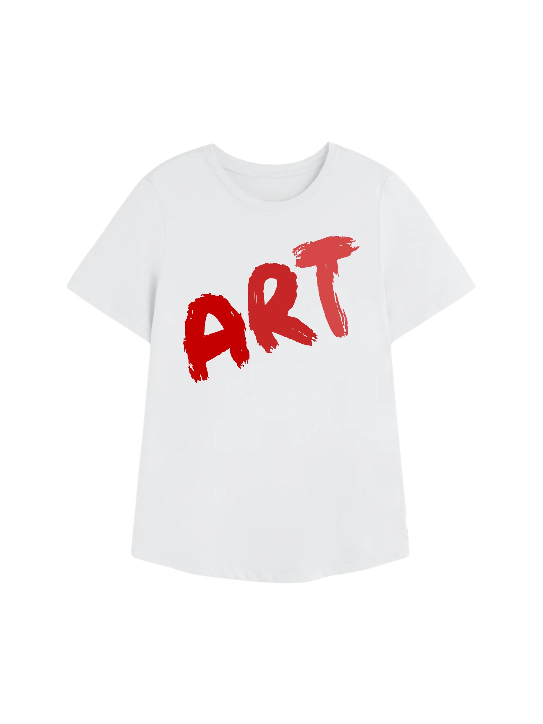 Sara T-shirt Art White | Re-bello