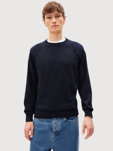 Jairo Pullover Blu Scuro Uomo | Armedangels