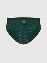 Slip Verde Peperoncino Rosso Uomo | A-dam