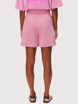 Leinen-Pull-On-Shorts Washed Berry | Armedangels