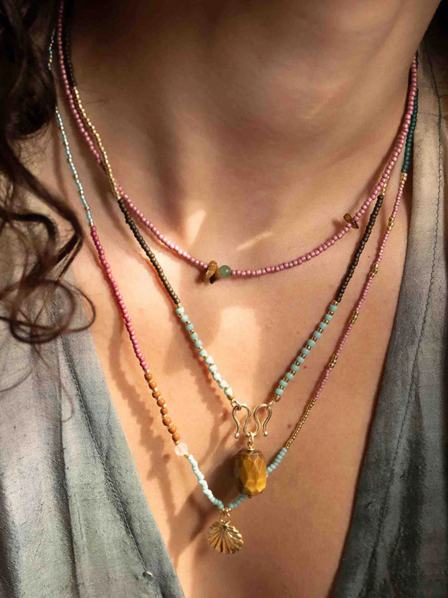 Collana Daring Tiger Eye | A Beautiful Story