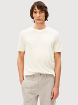T-Shirt Jaames Oatmilk Man Cotton | Armedangels