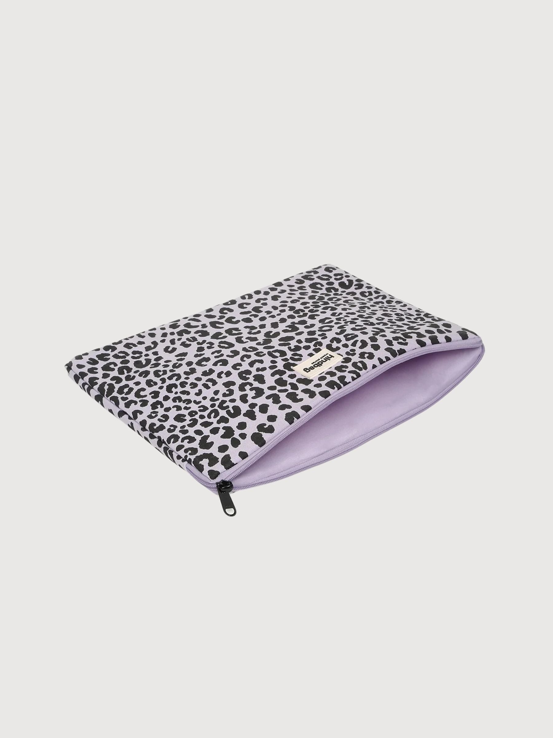 Ava M Leopard Lilas | Hindbag
