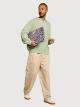 Ava M Leopard Lilas | Hindbag