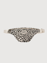 Olivia Sac banane Leopard Ecru | Hindbag