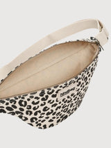 Olivia Sac banane Leopard Ecru | Hindbag