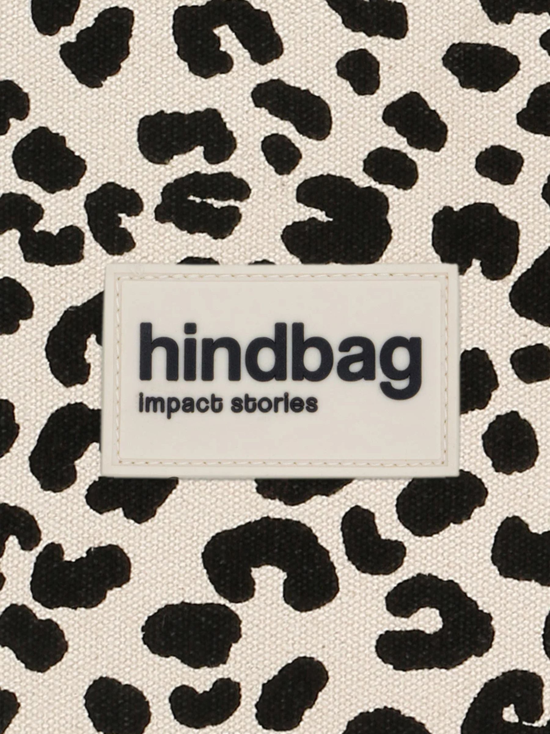 Olivia Sac banane Leopard Ecru | Hindbag