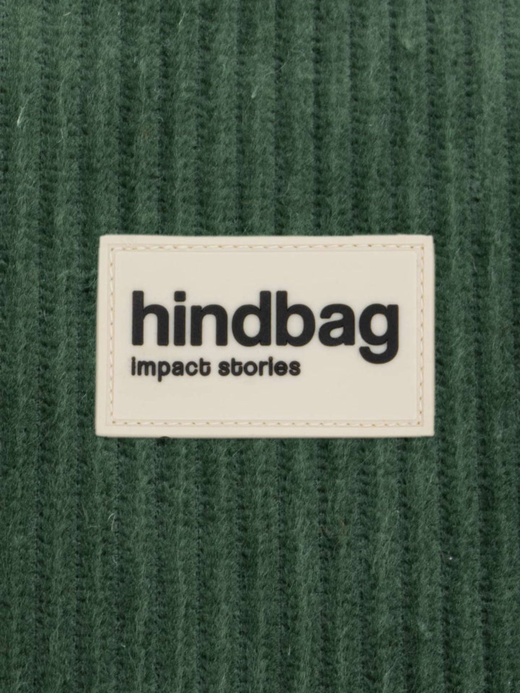 Olivia Sac banane Velours Sapin | hindbag