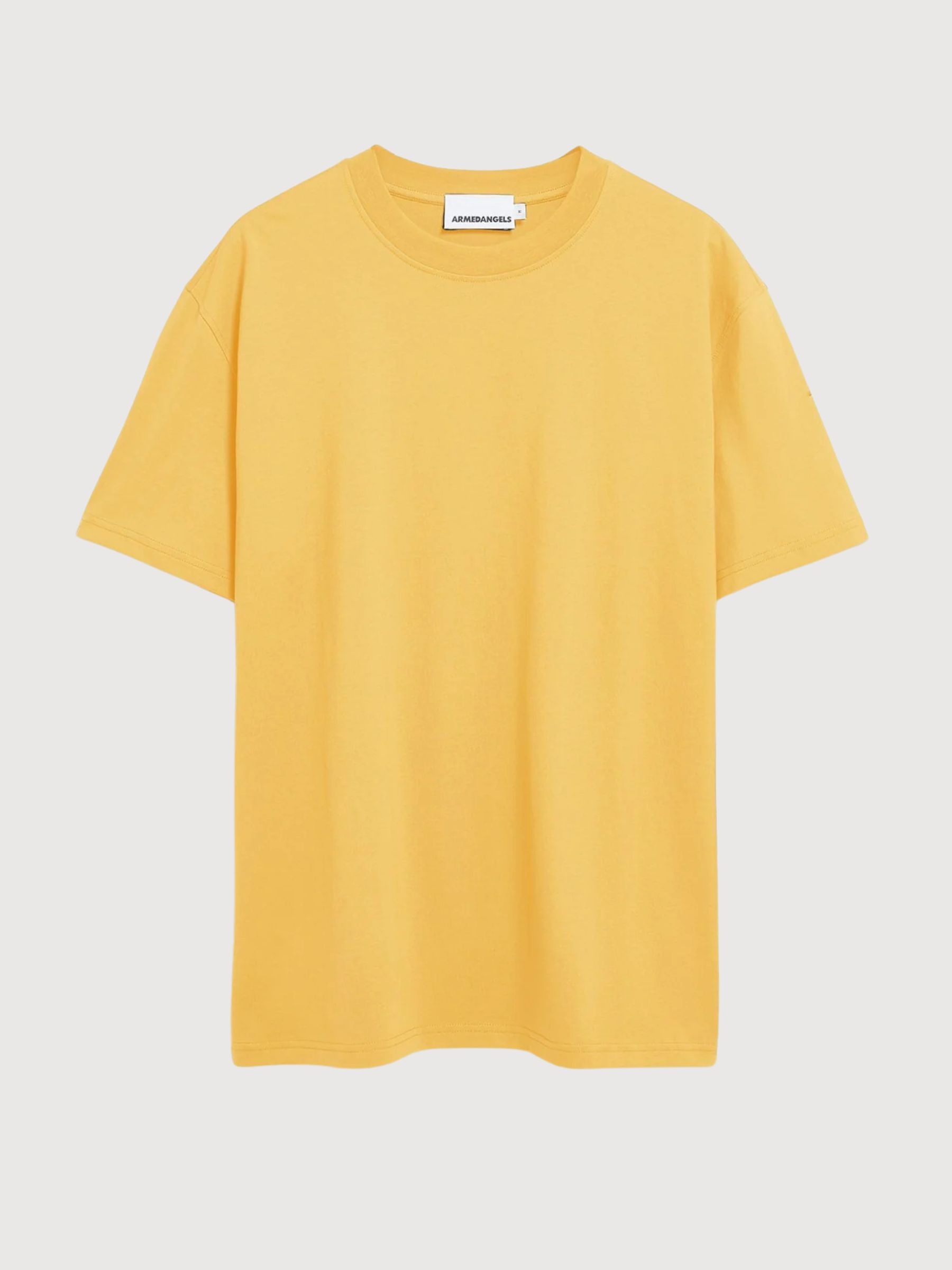 Mid Weight T-Shirt Maarkos Sunflower | Armedangels