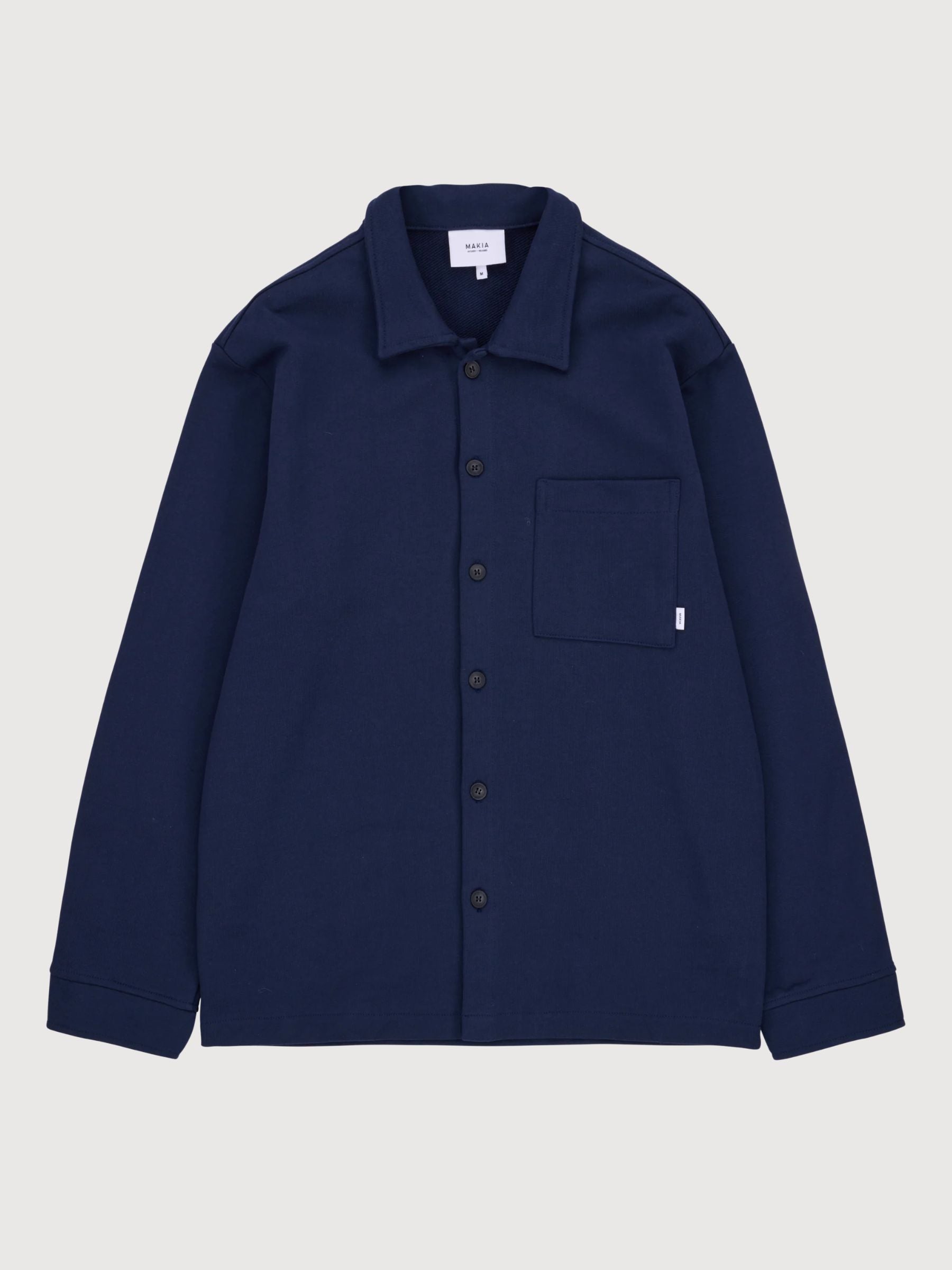 Process Overshirt Dunkelblau | Makia