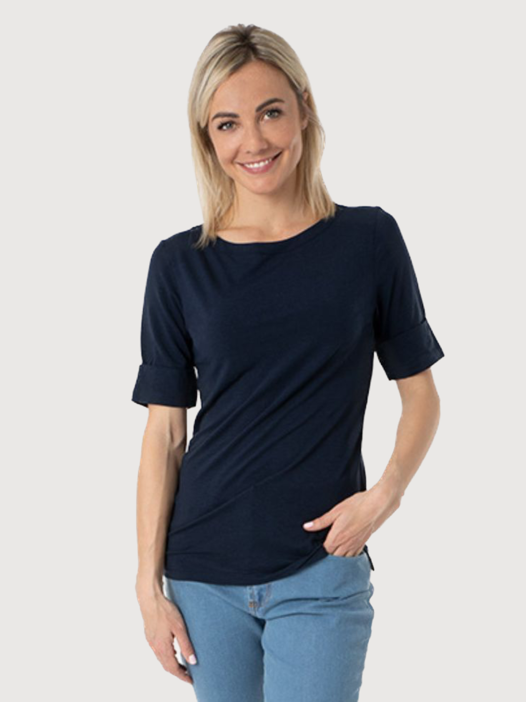 Giovanna T-Shirt Blue Dark