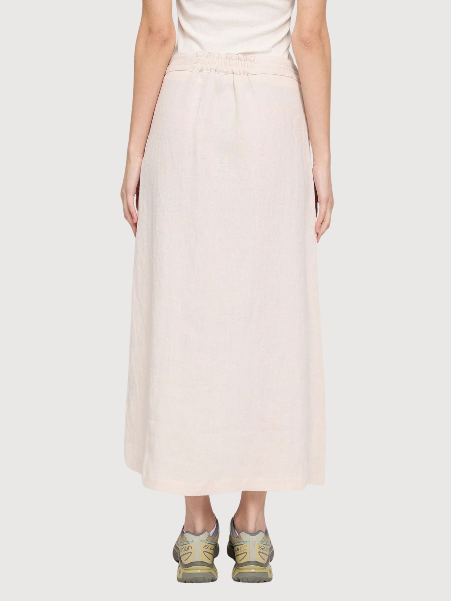 Skirt Midi Linen Moon | Mazine