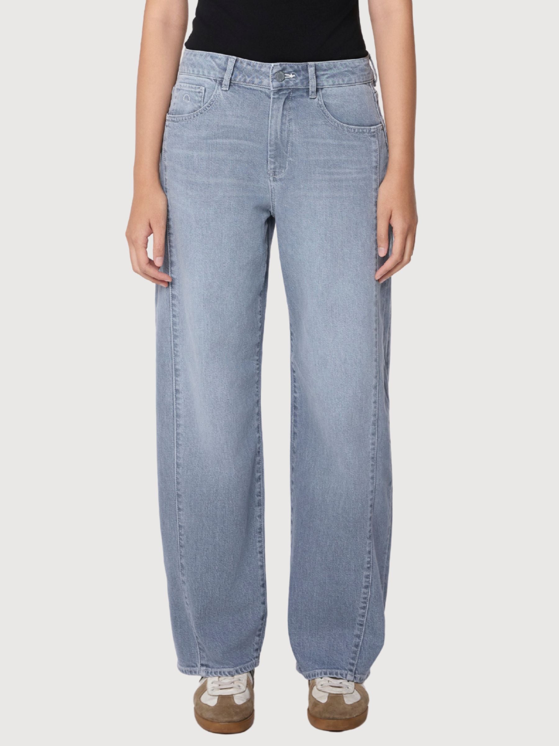Jeans Ash Barrel Slate Grey | Dawn Denim