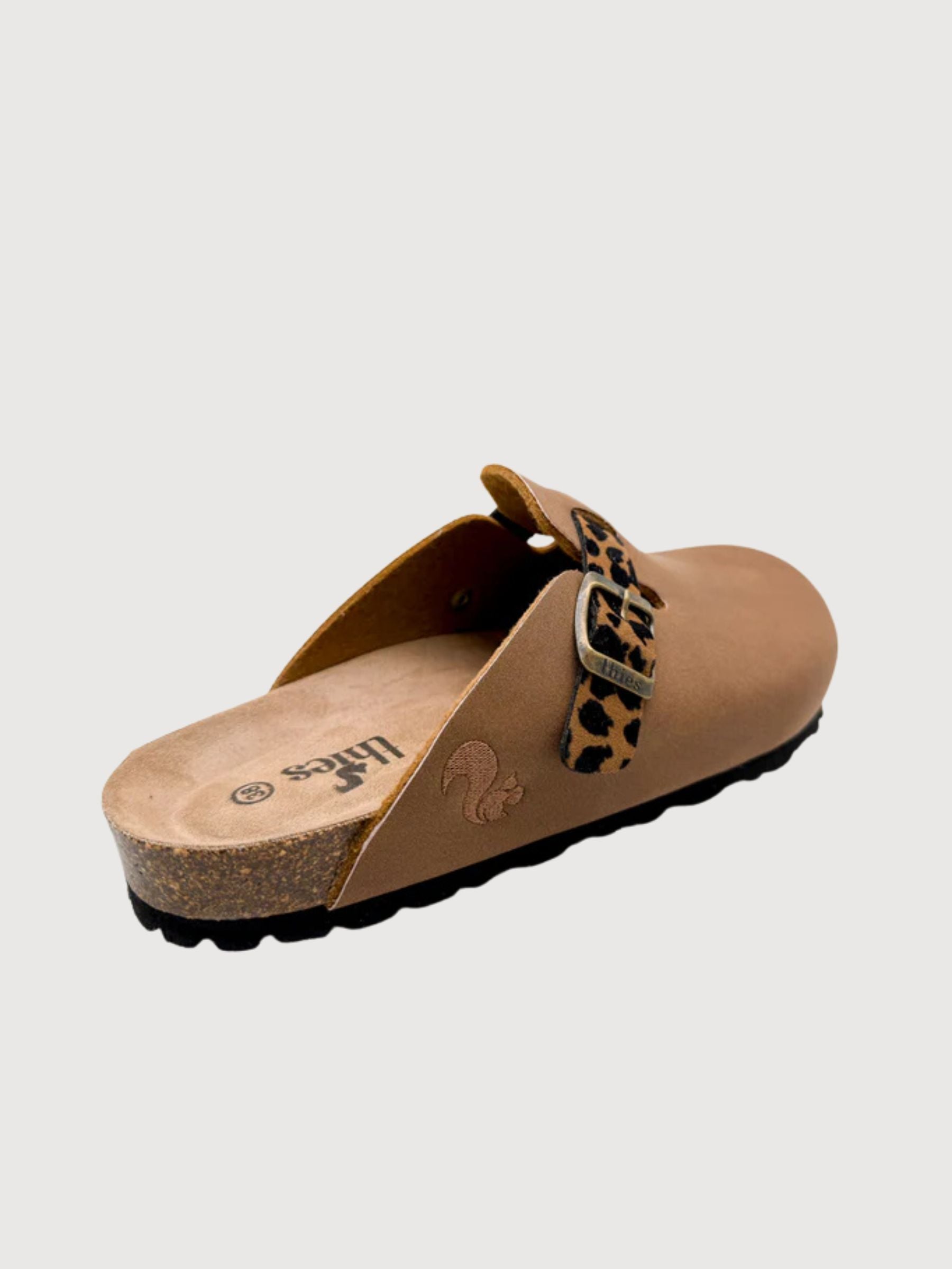 Clog Eco Bio Leo Gürtel Zimt Leo Damen | Thies