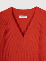 Pullover Lana Manon Orange Woman Wool | Rifo