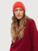 Beanie Marcello Orange Unisex Cashmere | Rifo