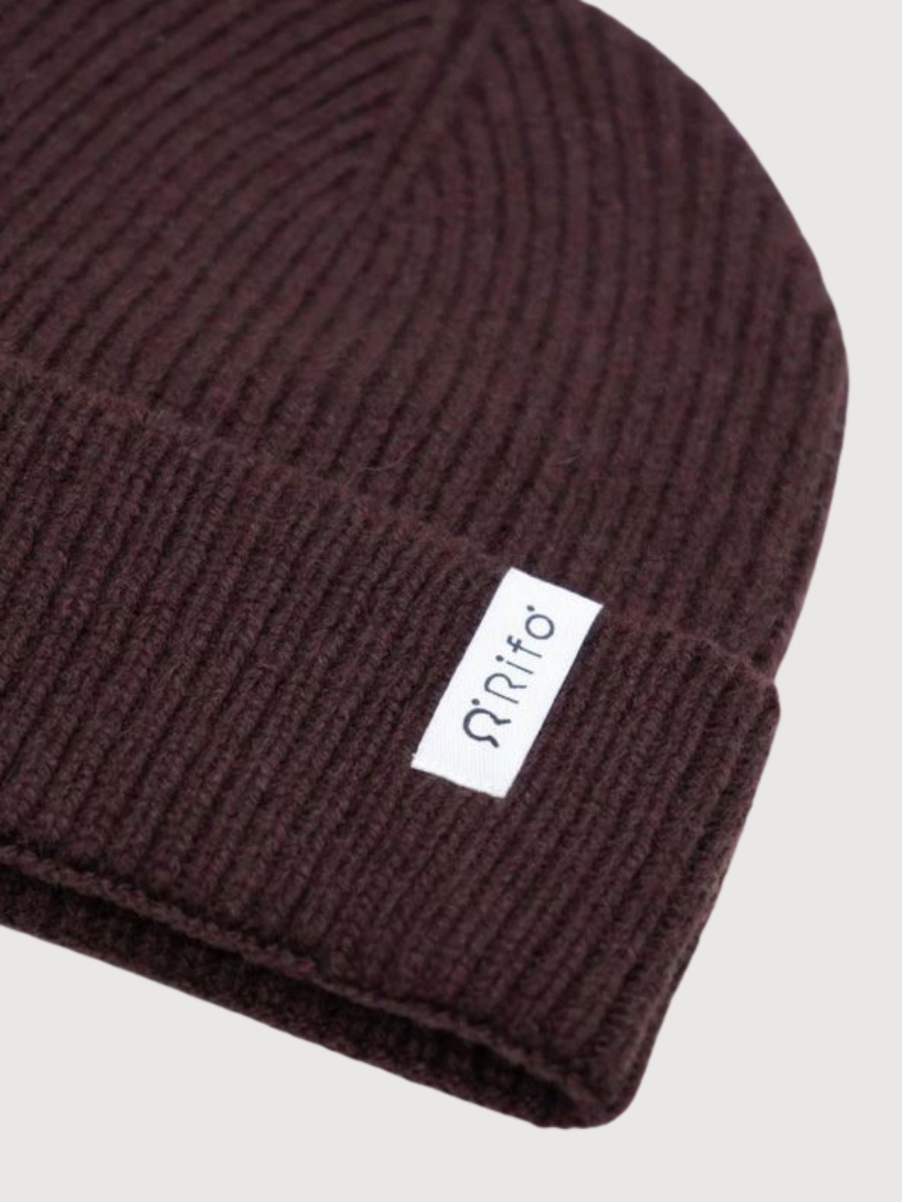 Beanie Marcello Brown Unisex Cashmere | Rifo