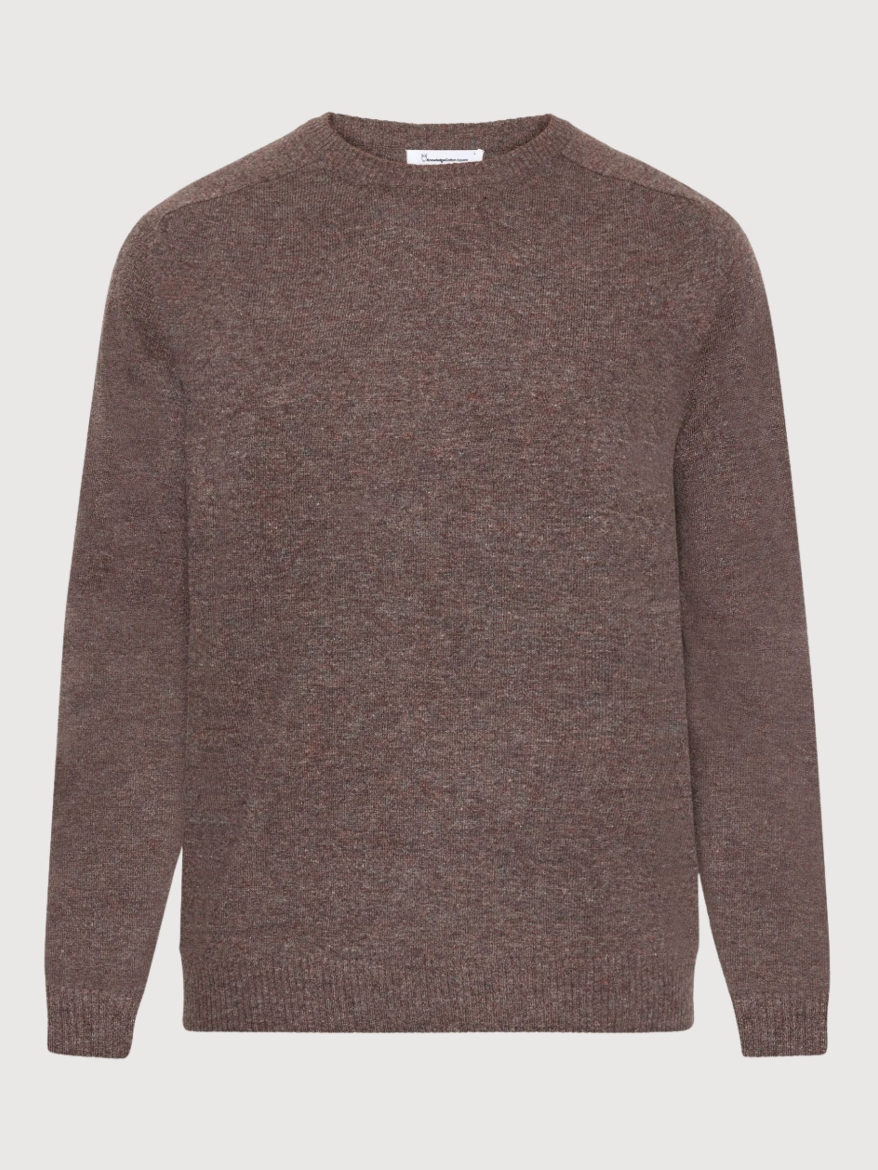 Uomo pullover o-collo | Abbigliamento in cotone della conoscenza