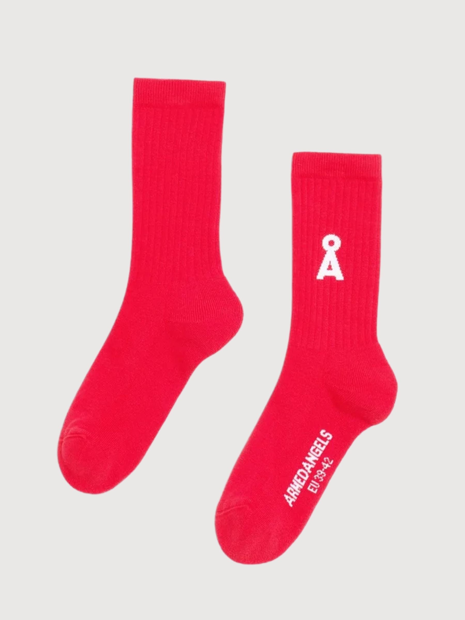 Calzini Saamus Bold Mars Red | Armedangels