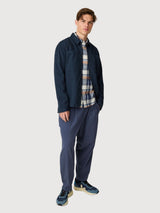 Shirt Checked Navy Man | Knowledge Cotton Apparel