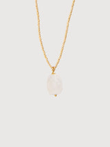 Necklace Calm Moonstone Gold | A Beautiful Story