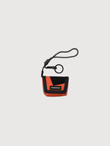 Key Holder Mini Messenger Orange/Black | Freitag
