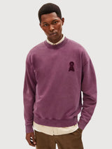 Faalos Sweatshirt Bordeaux Herren | Armedangels