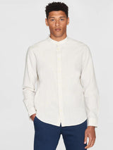 Shirt Regular White Organic Cotton | Knowledge Cotton Apparel