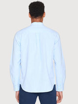 Hemd Regular Hellblau Bio-Baumwolle | Knowledge Cotton Apparel
