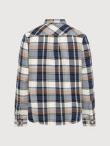 Shirt Checked Navy Man | Knowledge Cotton Apparel