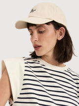 Cappello Statement Bianco Polvere di Cotone | Lanius