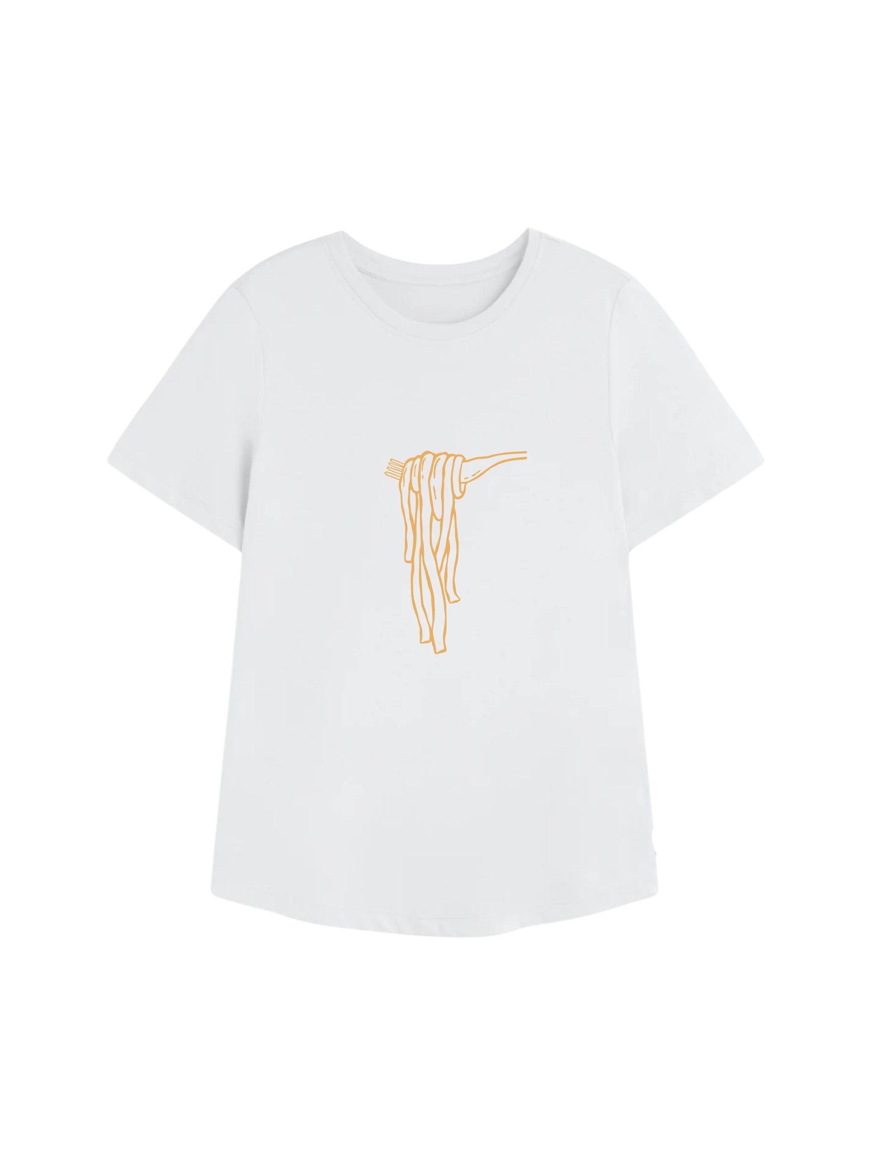 Sara T-Shirt Spaghettiträger Weiß | Re-Bello