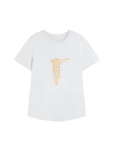 Sara T-shirt Spaghetti White | Re-Bello
