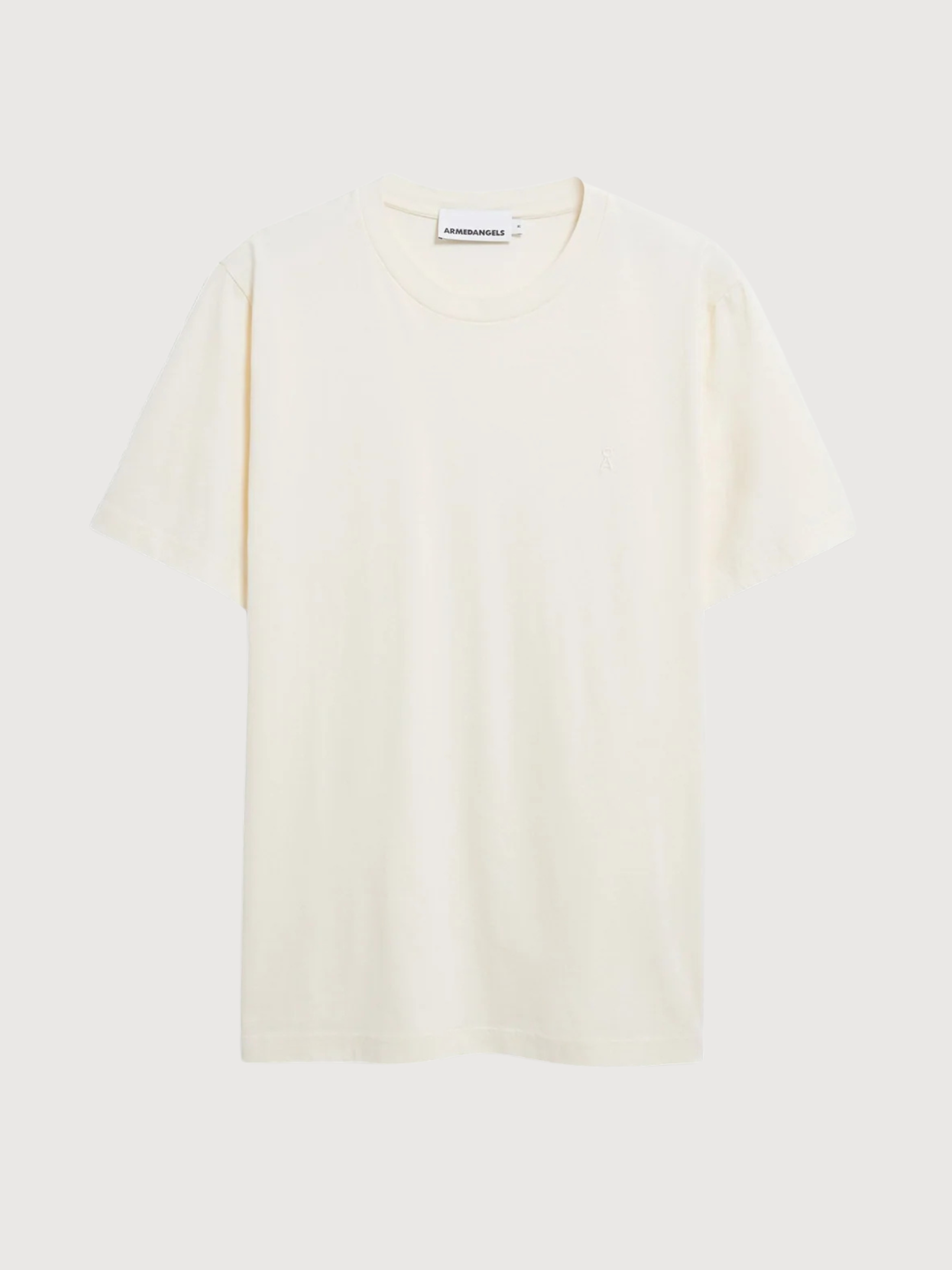 T-Shirt Jaames Oatmilk Man Cotton | Armedangels