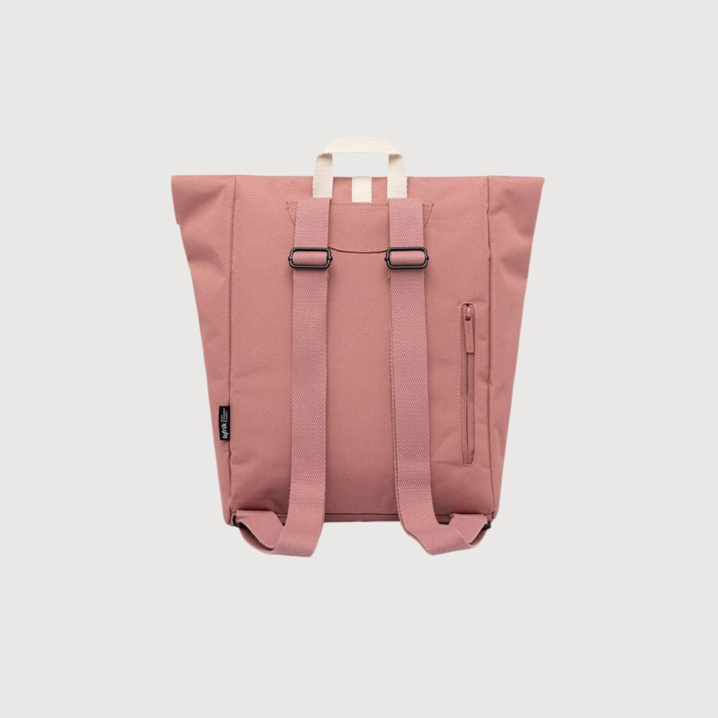 Backpack Roll Mini Dust Pink In Recycled Polyester | Lefrik