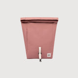 Zaino roll mini polvere rosa in poliestere riciclato | Lefrik