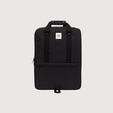 Daily 15 Black Recycled Polyester Laptop Backpack I Lefrik