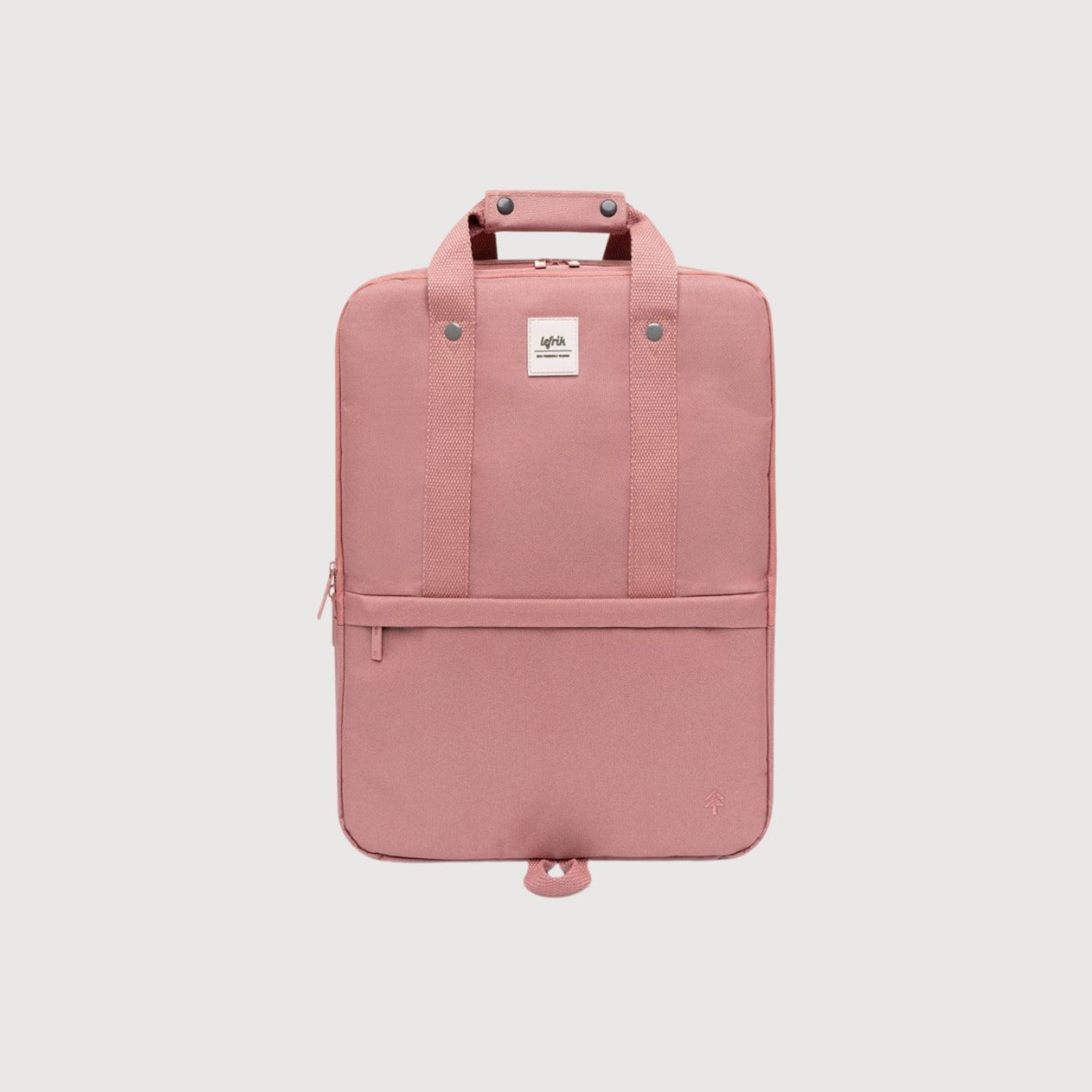Backpack Laptop Daily 15 Dust Rosa in poliestere riciclato I lefrik