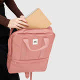 Backpack Laptop Daily 15 Dust Pink In Recycled Polyester I Lefrik