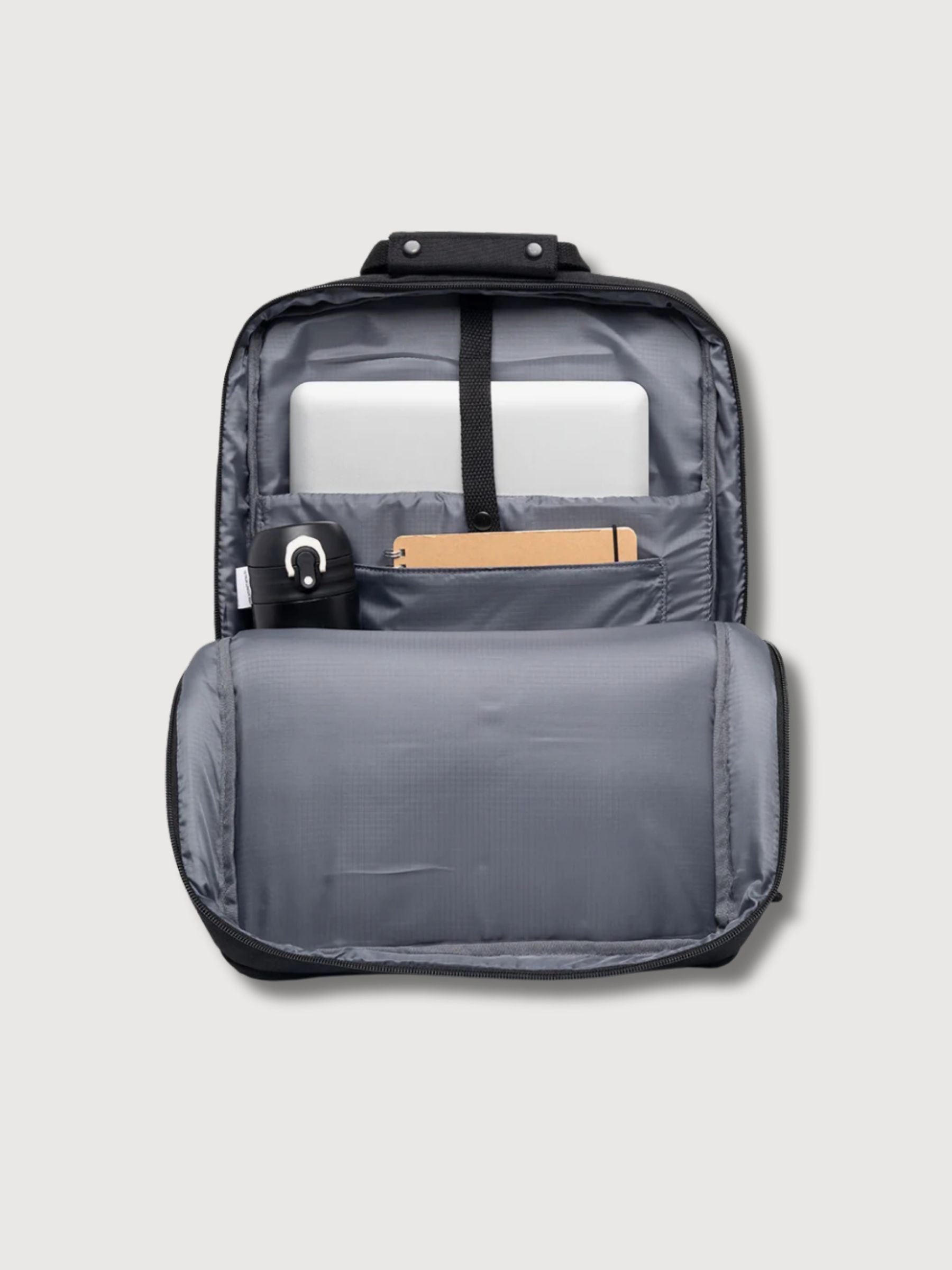 Täglicher Ripstop 15 schwarzer recycelten Polyester | Lefrik