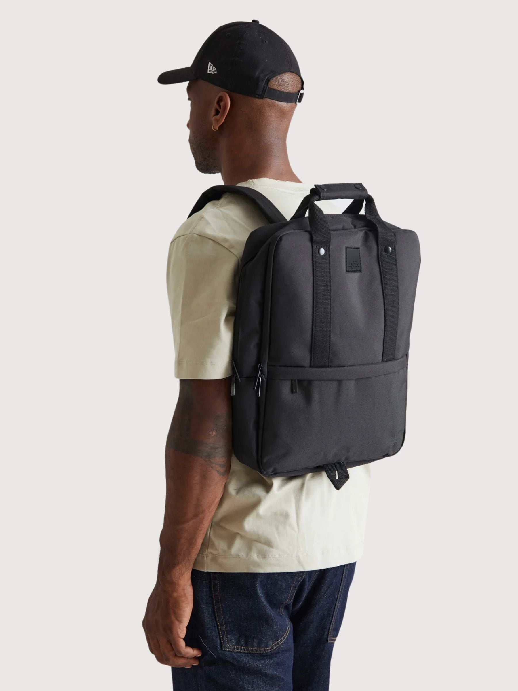 Täglicher Ripstop 15 schwarzer recycelten Polyester | Lefrik