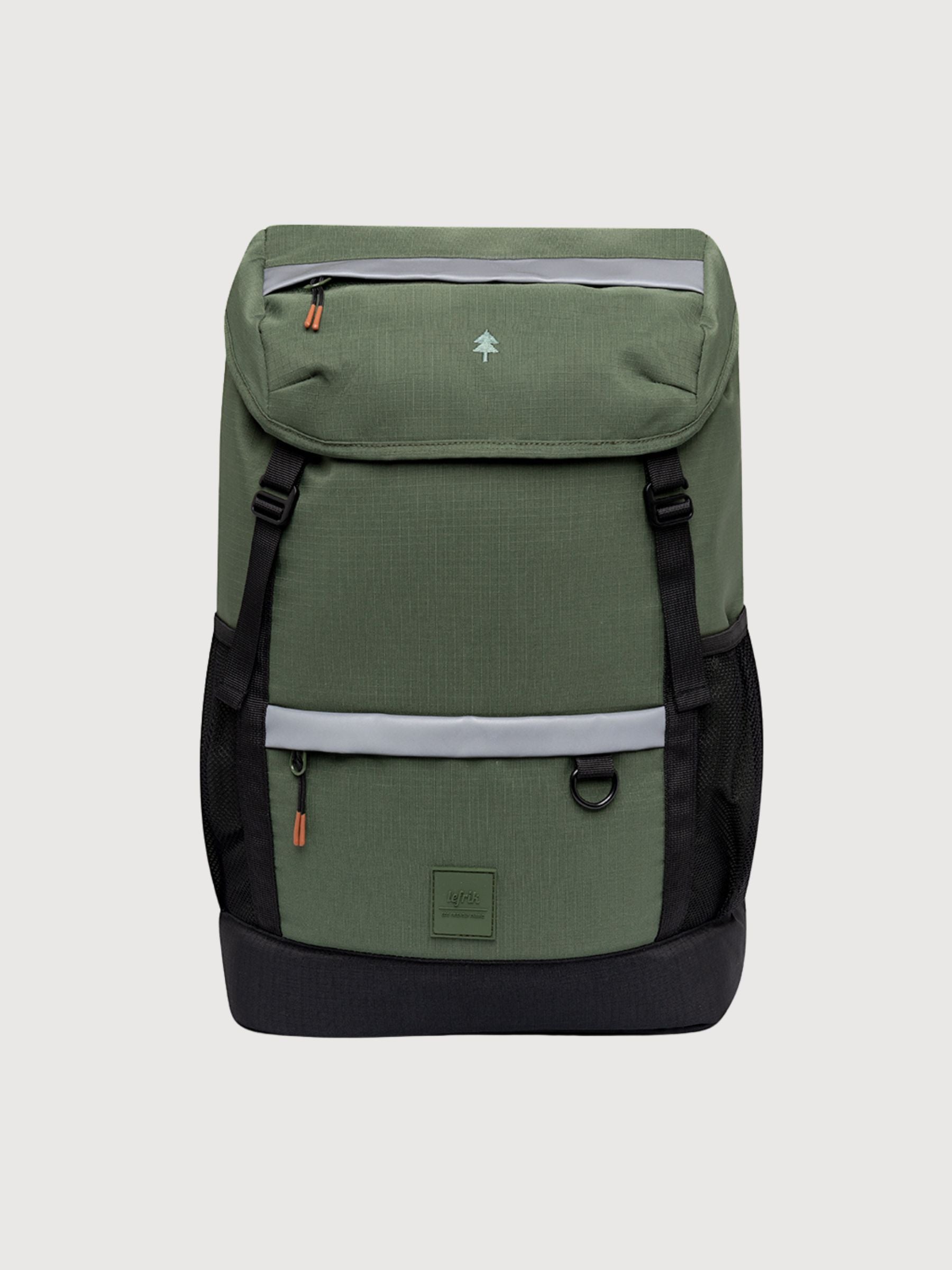 Mountain Ripstop Green Rucksack in recycelten Polyes