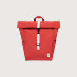 Backpack Roll Mini Red In Recycled Polyester | Lefrik