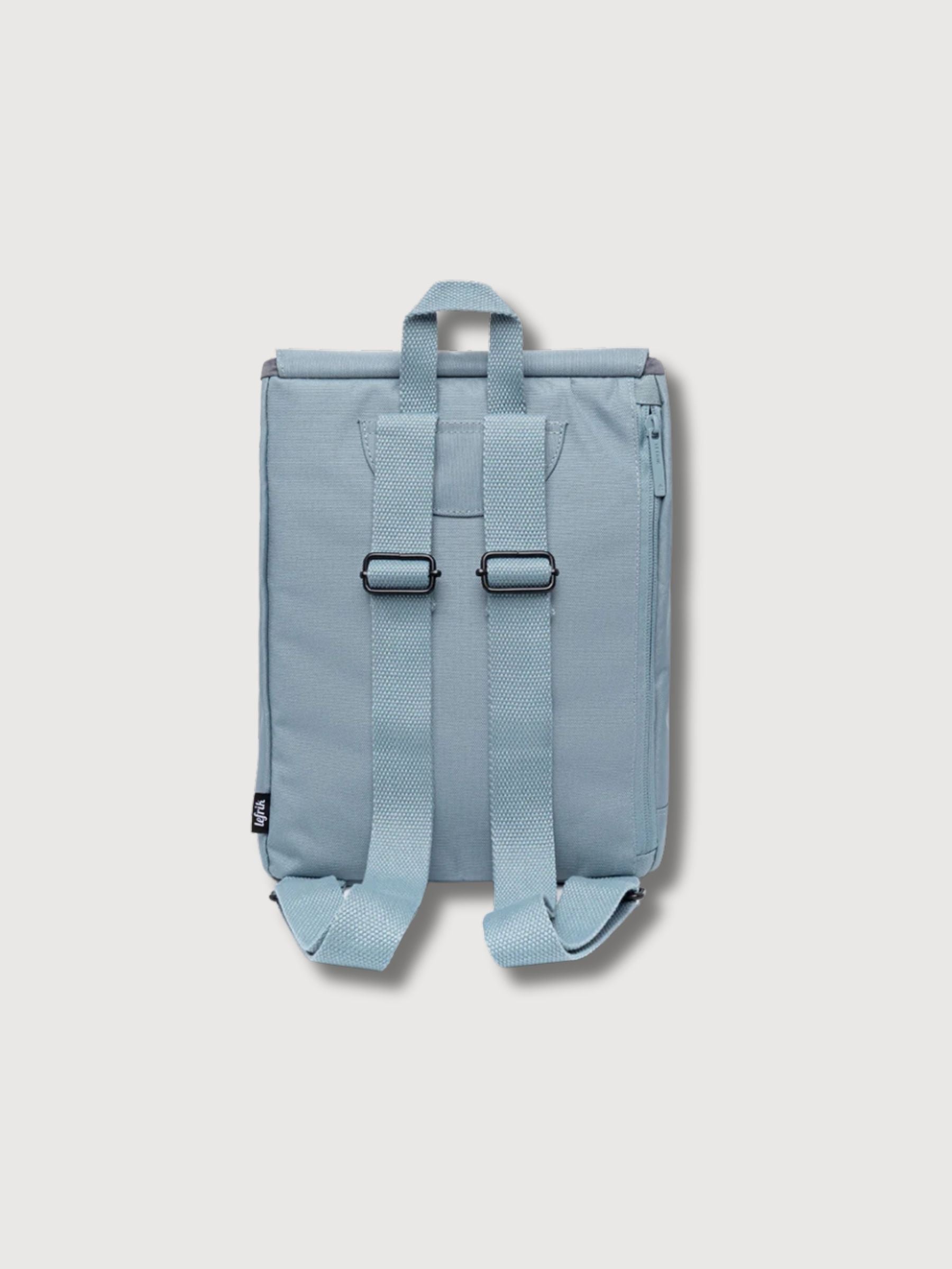 Kaut Mini Stone Blue recycled polyester backpack Lefrik