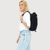 Backpack Daily Laptop 13 Nero in poliestere riciclato | Lefrik