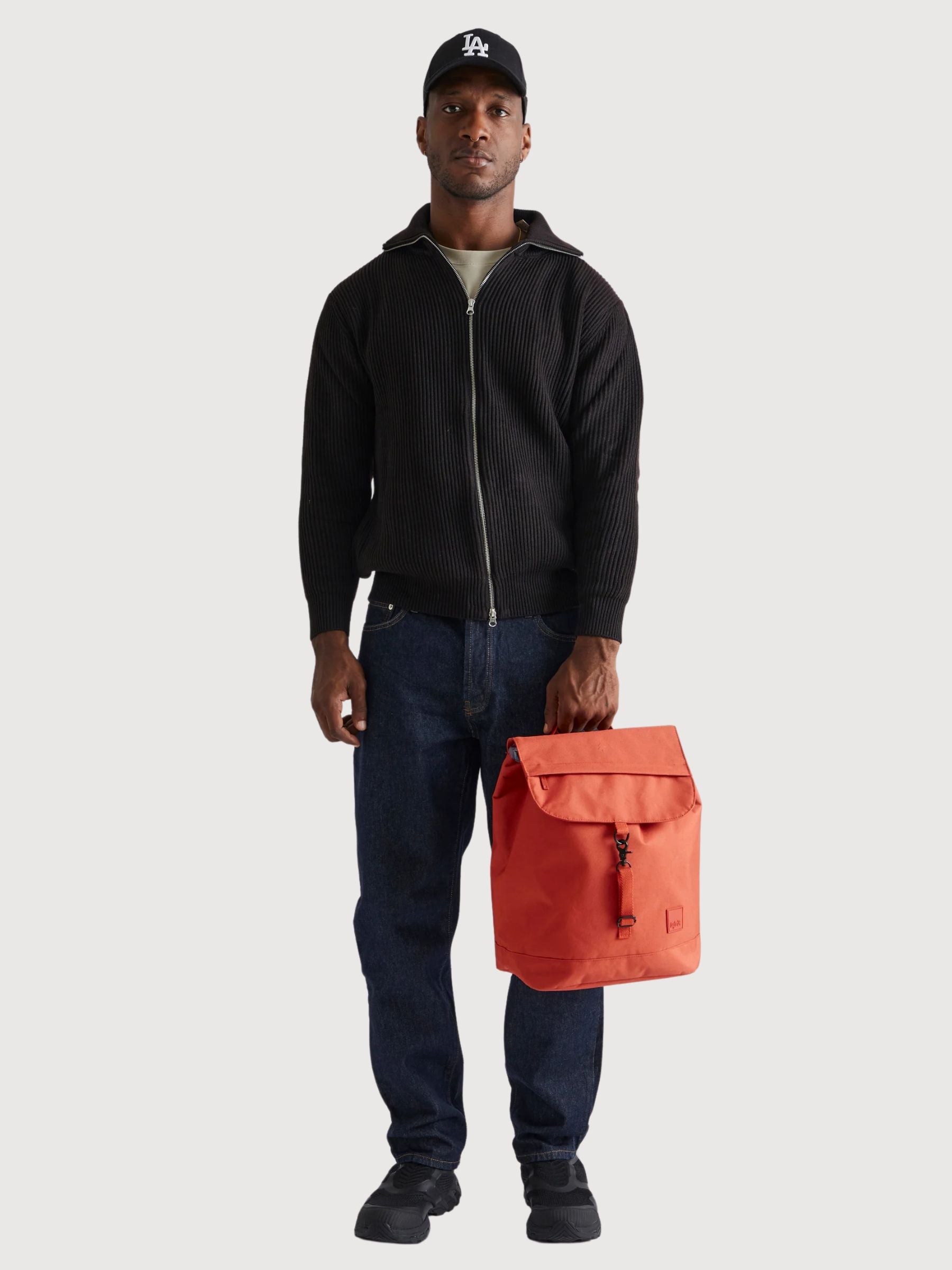 Scout Streifen Orange Rucksack | Lefrik