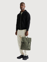 Handy Stripes Olive Rucksack | Lefrik